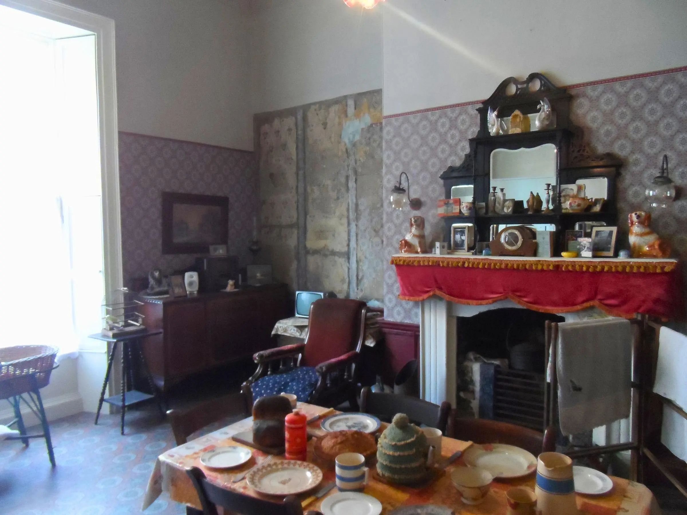 Mrs. Dowling's Flat at 14 Henrietta Street