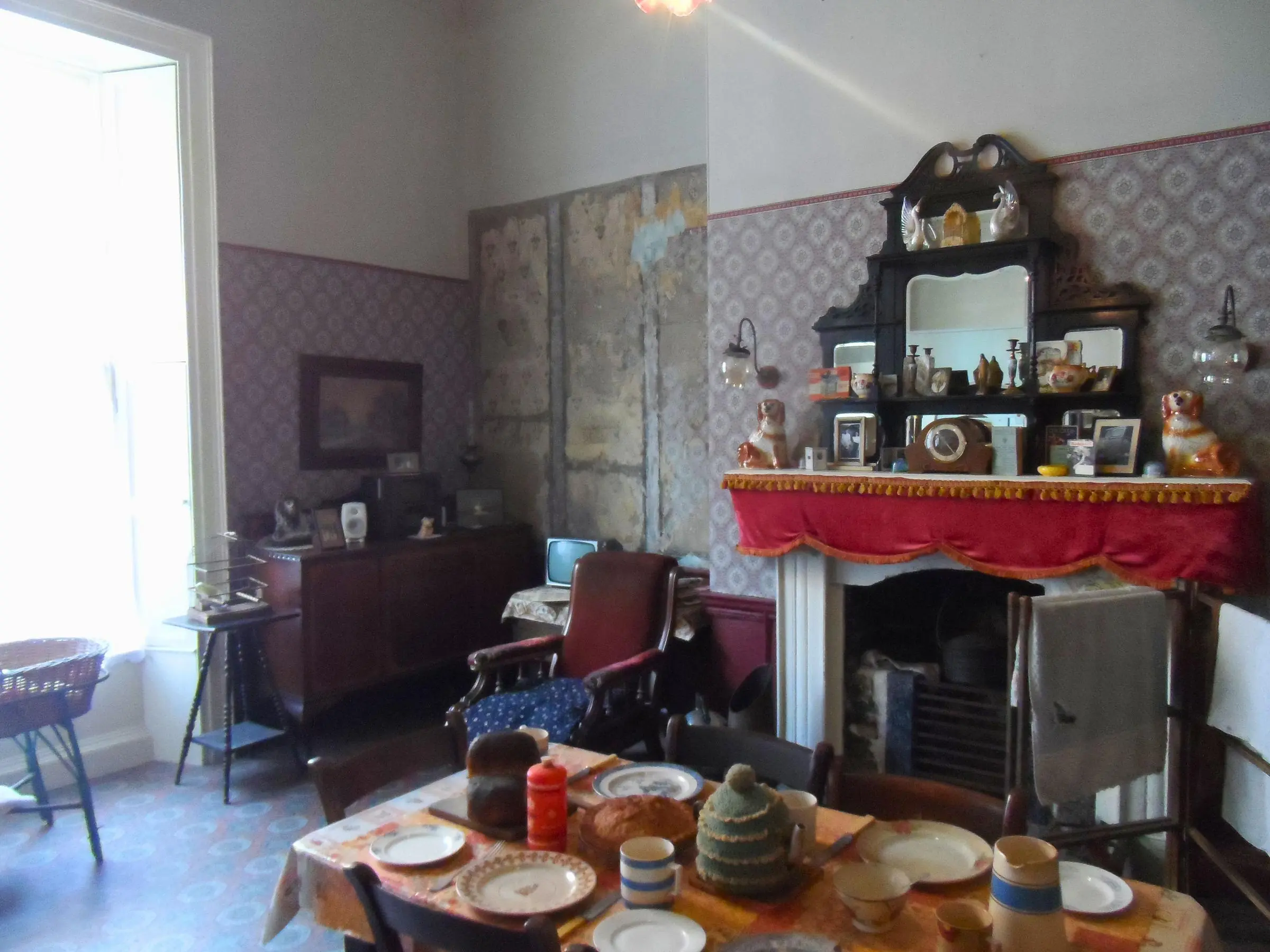 Mrs. Dowling's Flat at 14 Henrietta Street