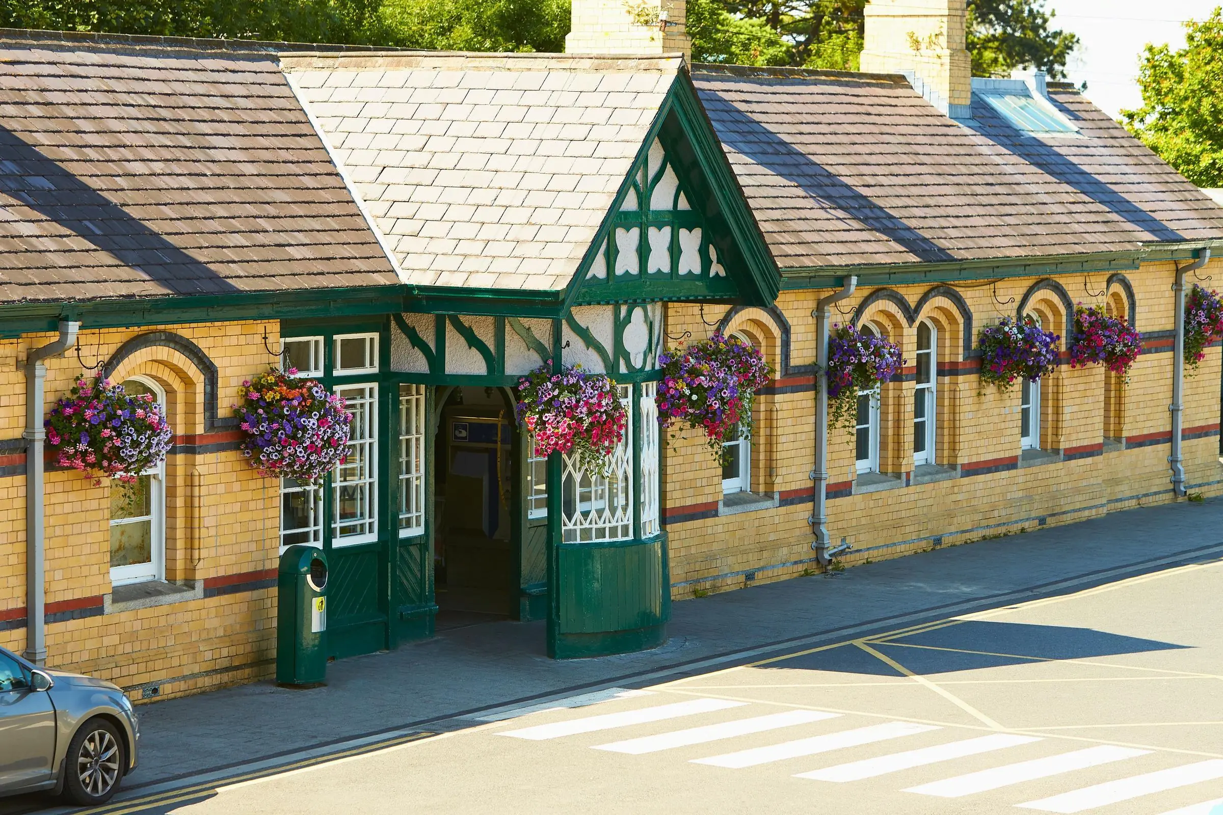 Entrance of Malahide Train Station