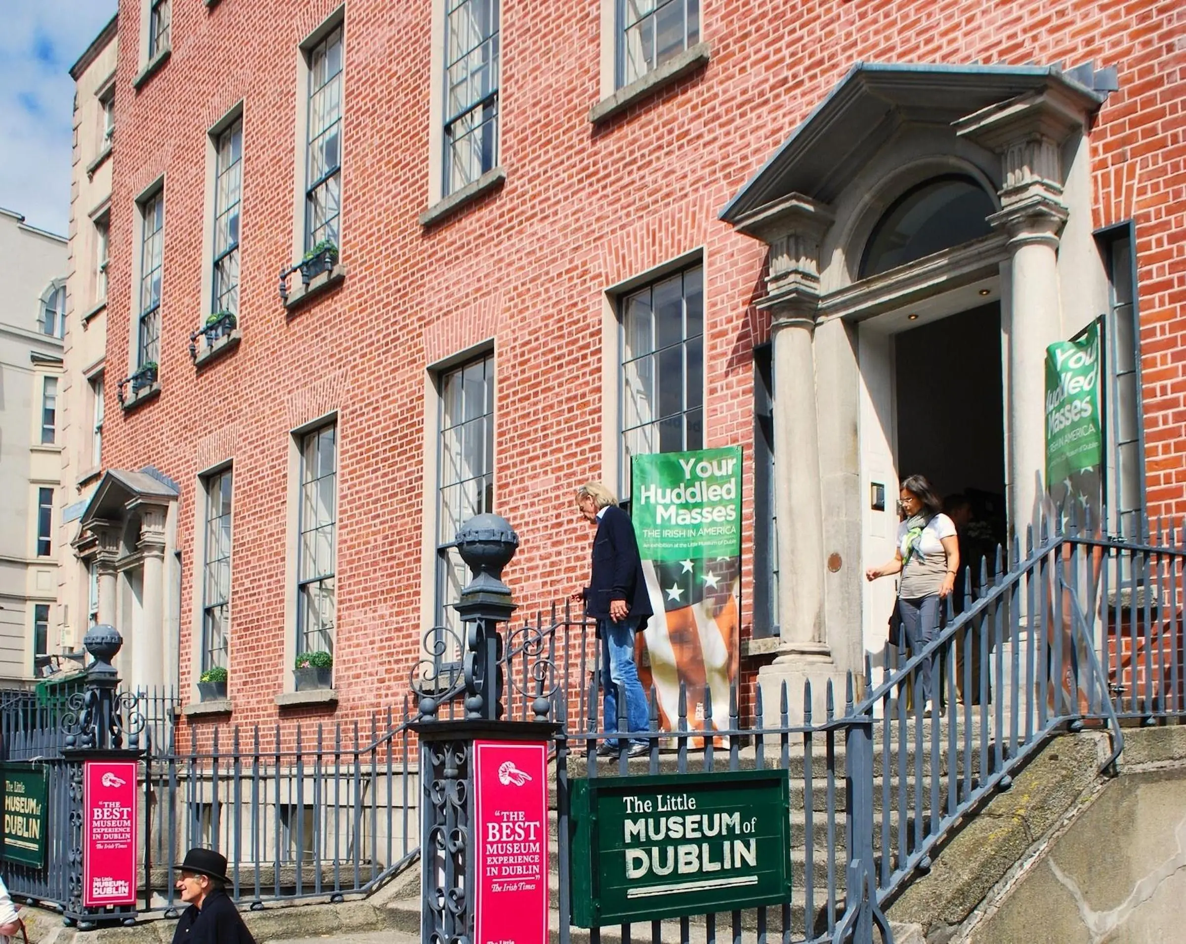 The Little Museum of Dublin The Georgian facade of the Little Museum of Dublin on St Stephen's Green